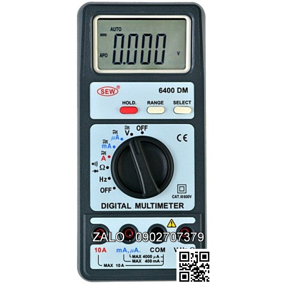Đồng hồ vạn năng SEW 6400 DM