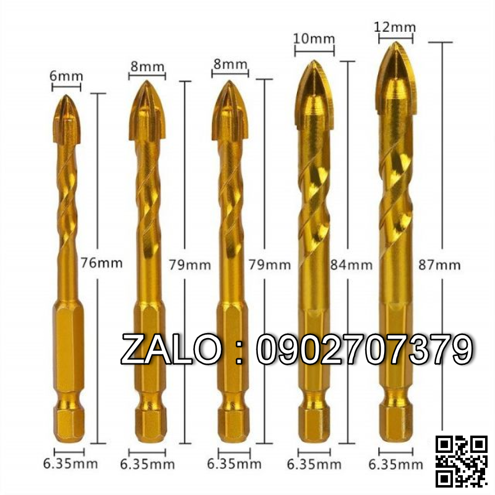 Mũi khoan Gạch men M 14.0mm VITO