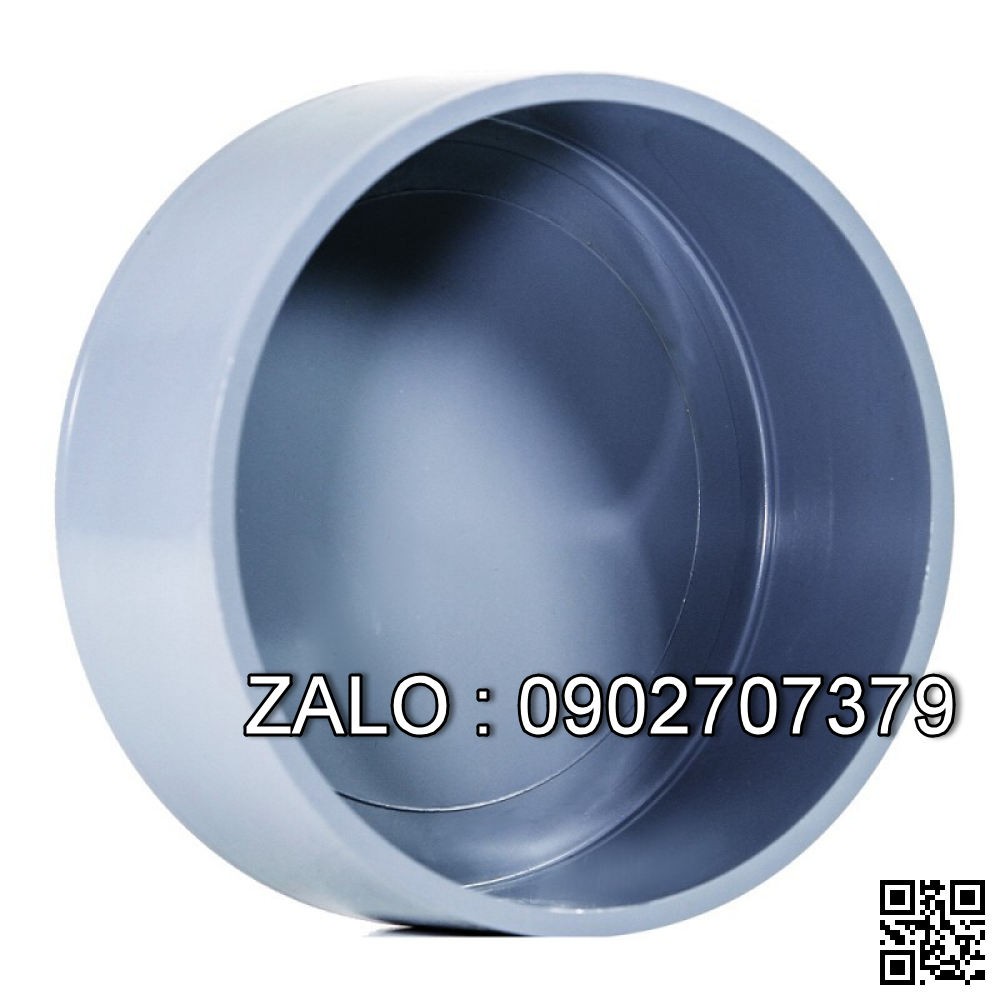 Nút Bít nhựa trơn uPVC 1-1/2