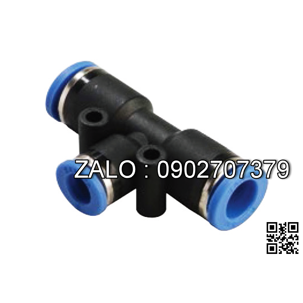 Đầu nối nhanh T phi 6