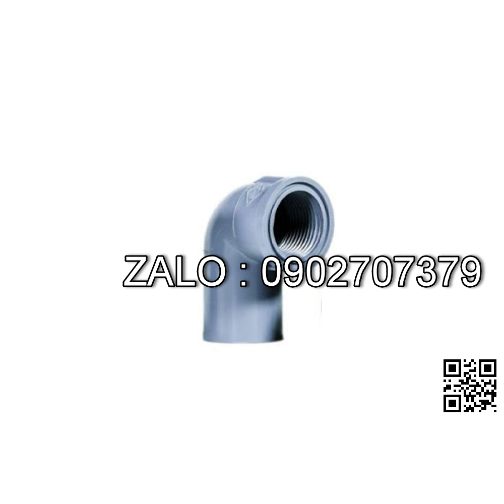co góc 90 nhựa ren trong DN50