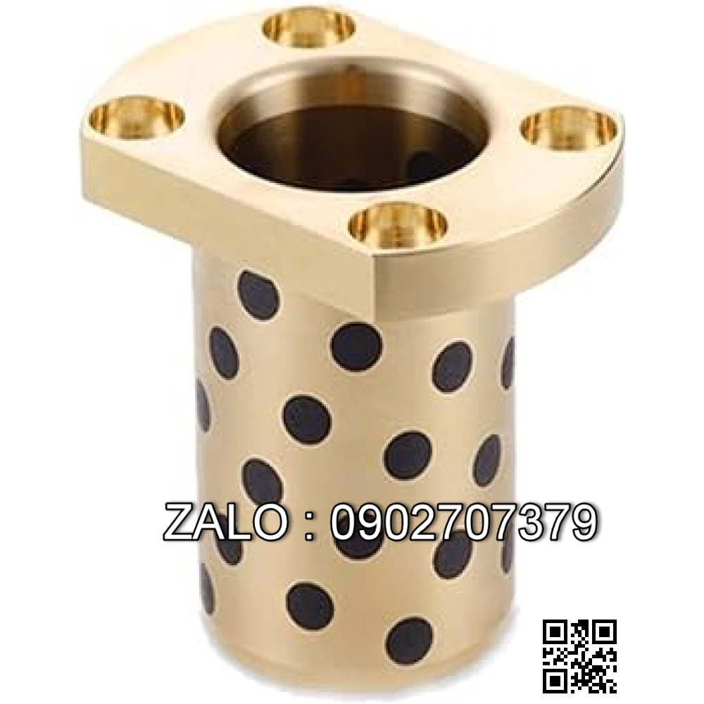 Ống Lót Bằng Đồng Graphite Không Dầu, Chống Mài Mòn Có Thể Tự Bôi Trơn MPTNZ 16x20x17