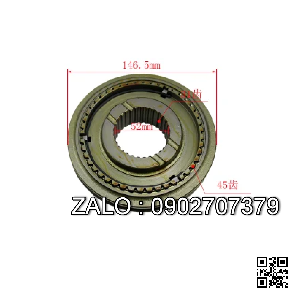 Nhông 45Tx31T TCM FD35-50C8 C9