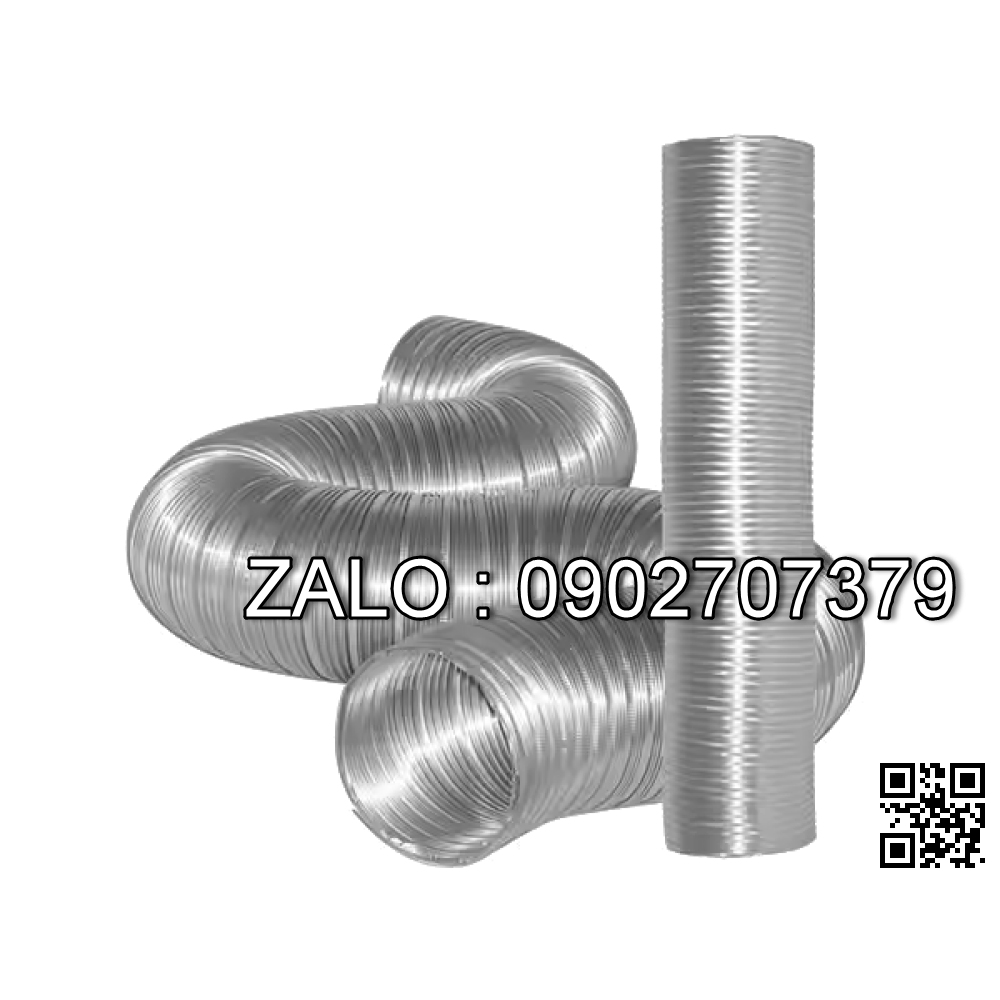 Thông gió chống cháy linh hoạt vòng ống gió xoắn ốc