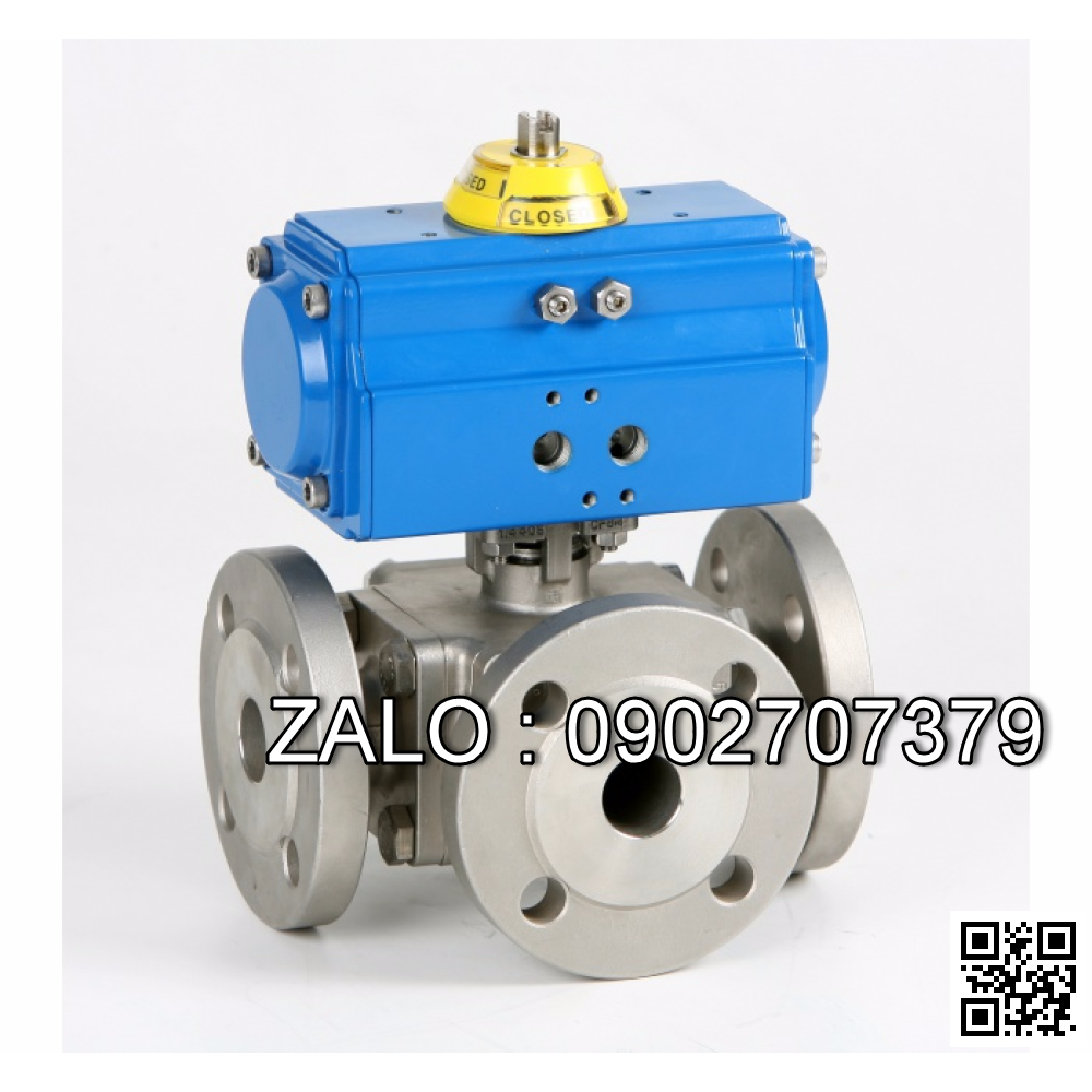Van bi hàn 3PC Inox 201 DN600
