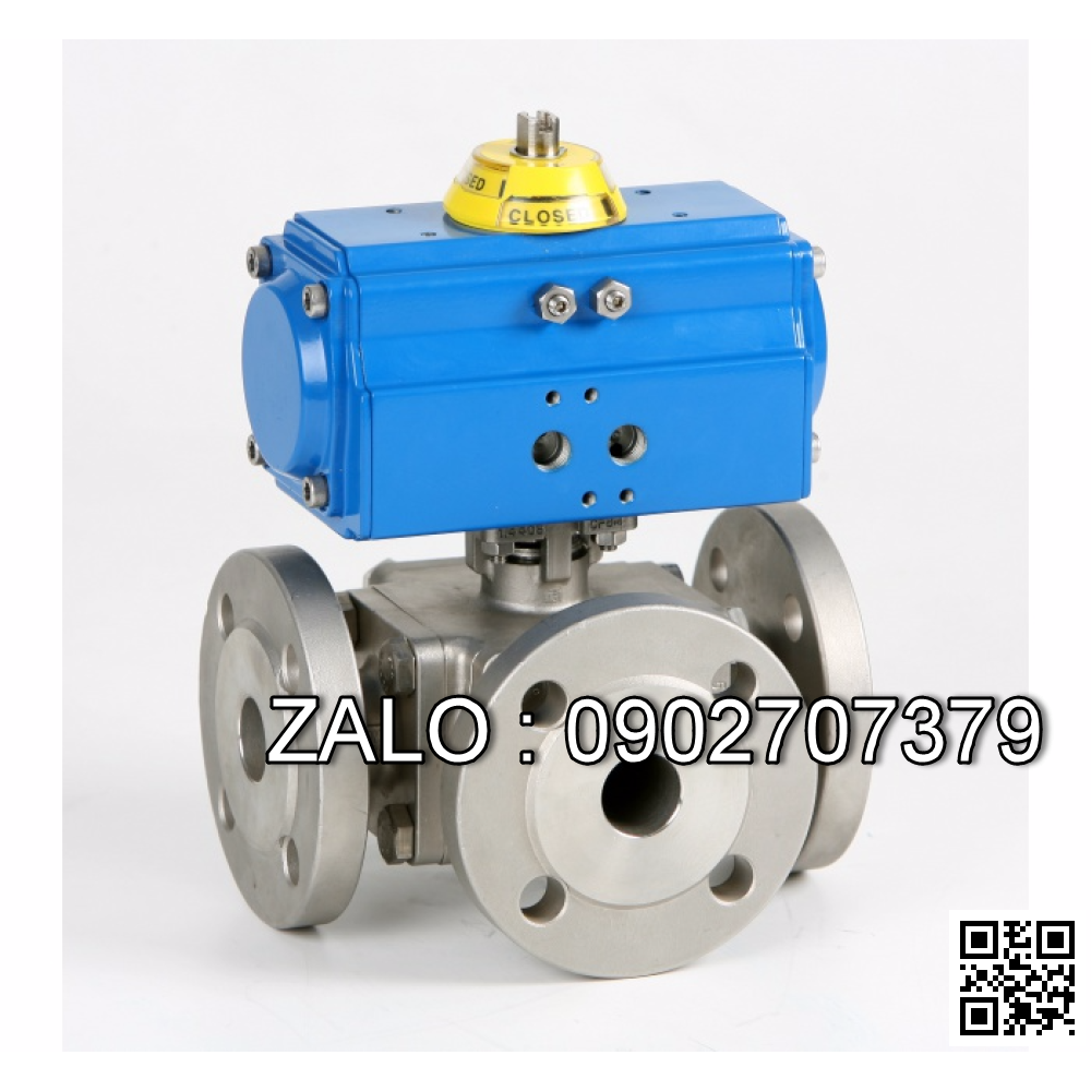 Van bi hàn 3PC Inox 201 DN1400