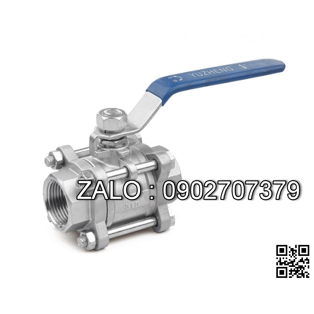 Van bi ren 3PC Inox 304 DN12