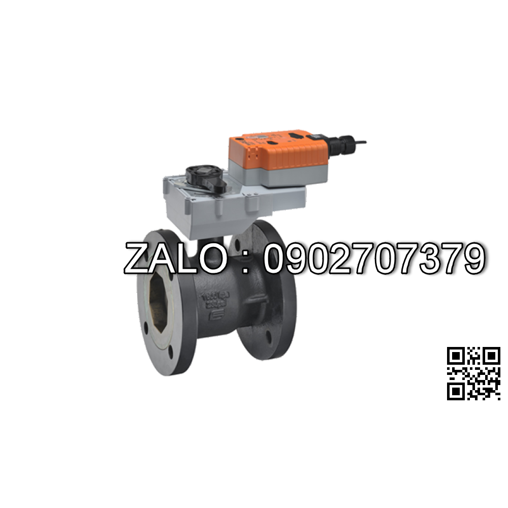 Van bi điện điều khiển đồng không ren 2 ngã DN65
