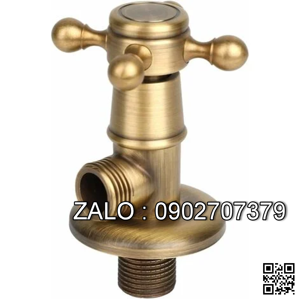 Van bi ren 2PC tay gạt gang DN15
