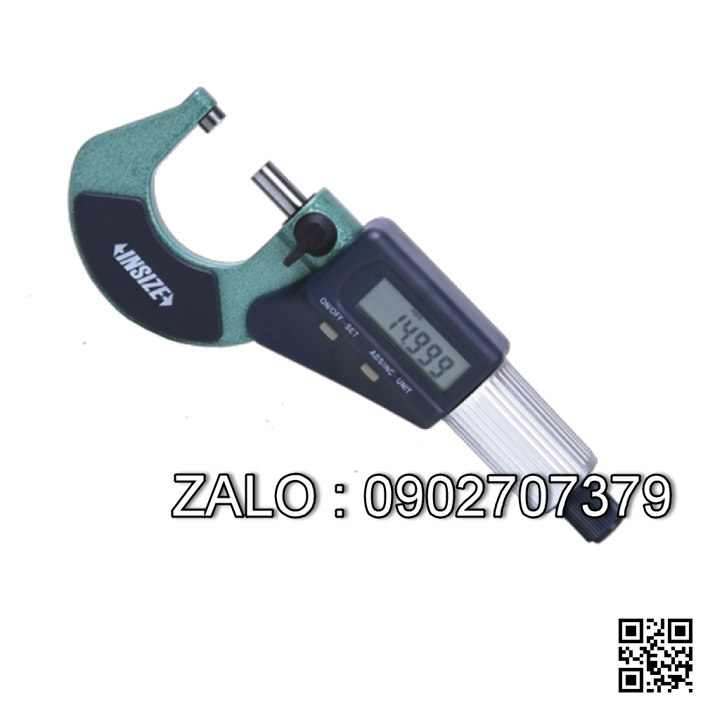 Panme đo ngoài điện tử Insize 75-100mm/3