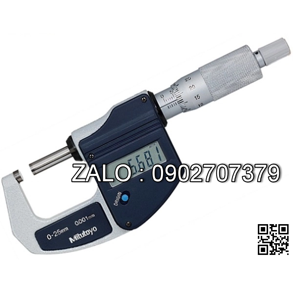 Panme đo ngoài điện tử Mitutoyo 0-
25mm ( 0.001mm ) 293-145