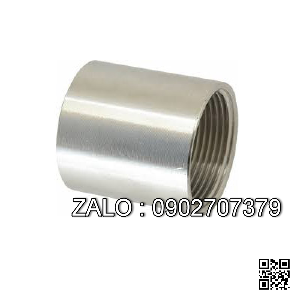 Măng sông ren trong Inox 304 DN80