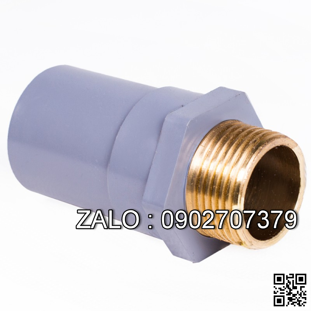 nối ren ngoài thau DN25