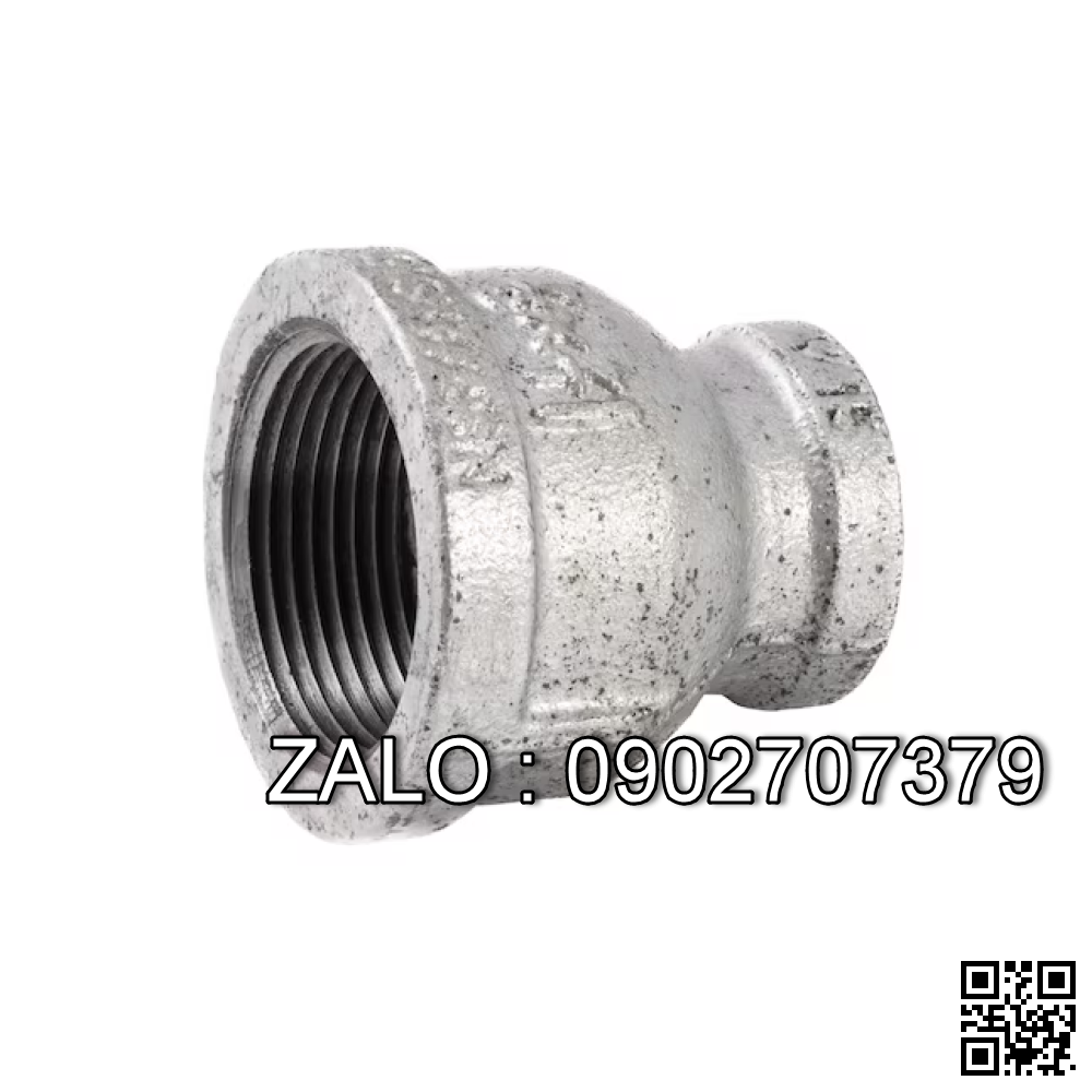 Nối thép mạ kẽm giảm MS RN/RT 60/49