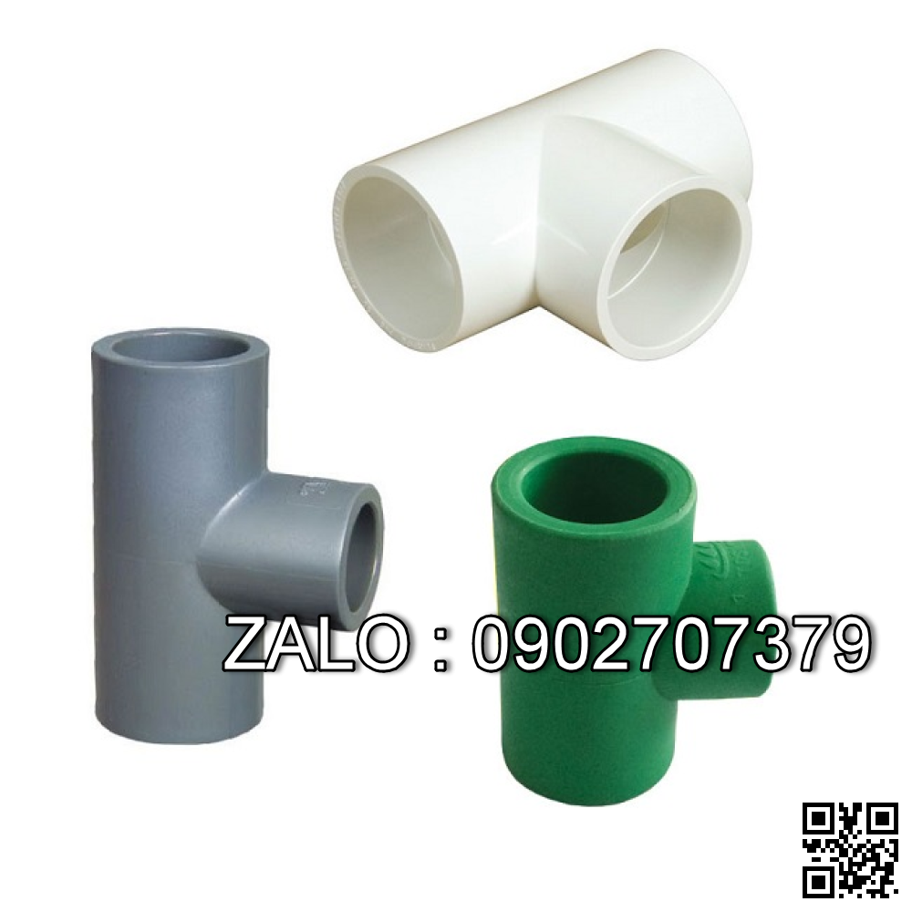 Tê nước nhựa T21