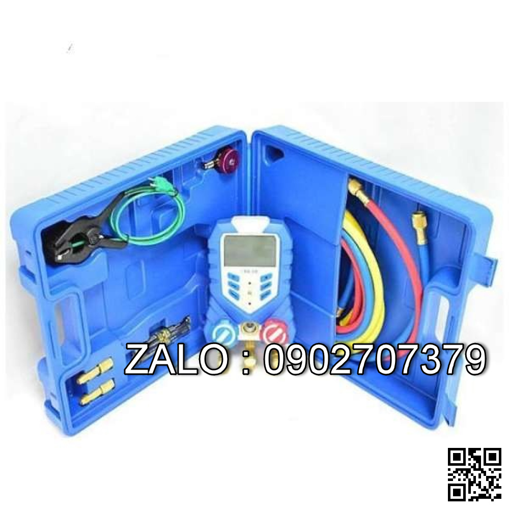 Bộ đồng hồ nạp gas lạnh điện tử Value VDG-1