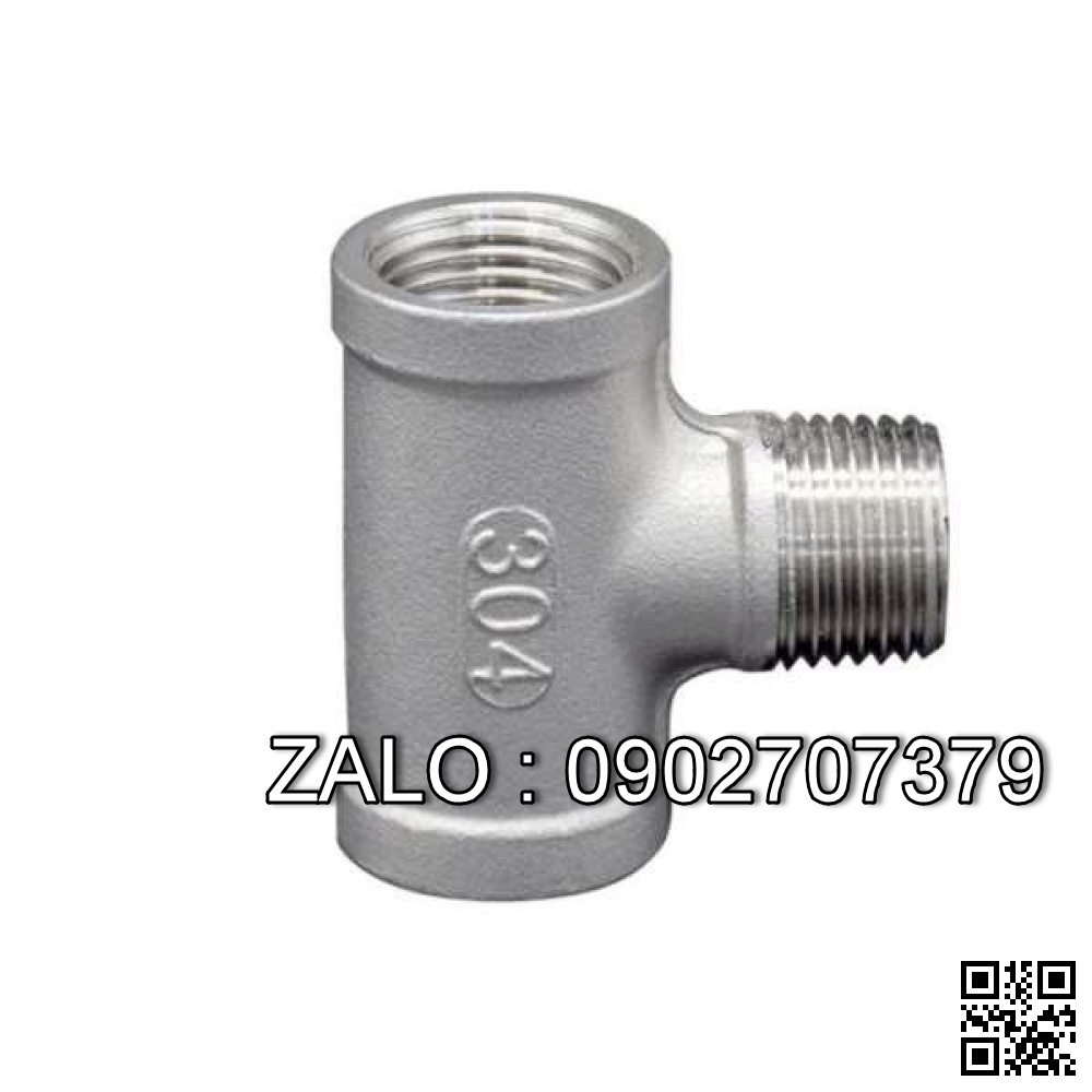 Tê Inox ren trong – ren ngoài 34