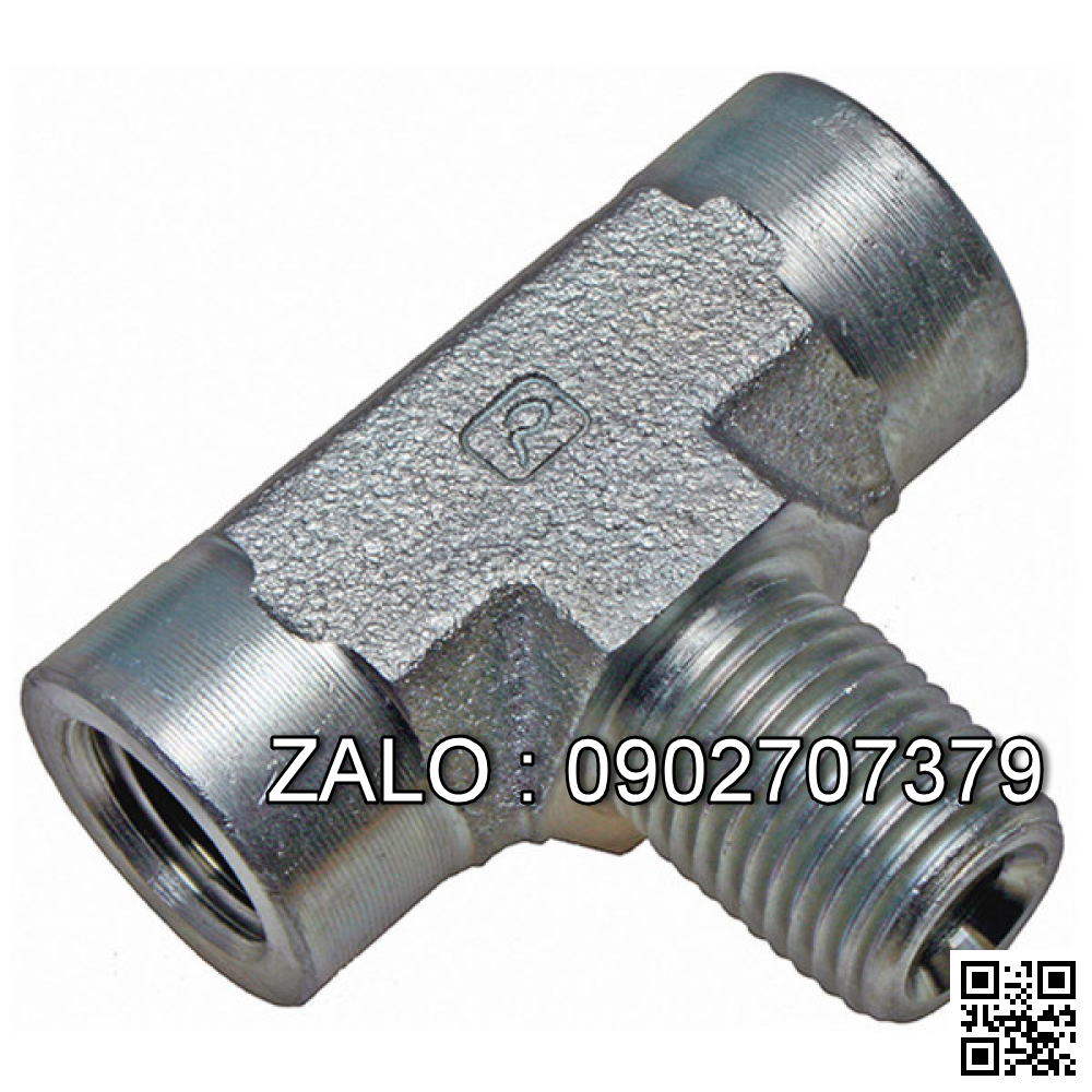 Tê nước thép đen giảm T RN/RT 21/27