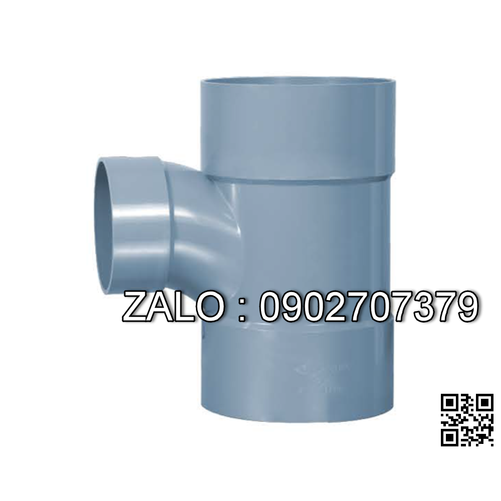 Tê (Tee) cong uPVC D34 Đạt Hòa