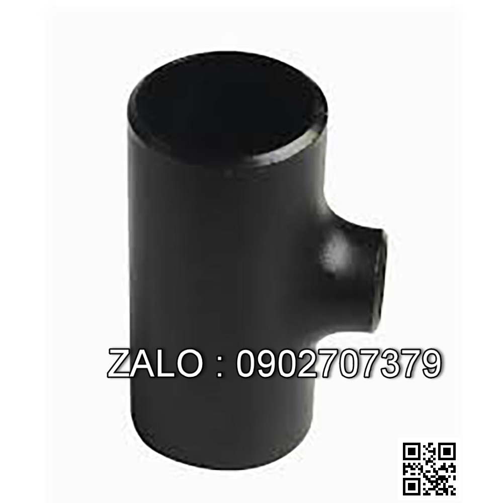 Tê hàn giảm mạ kẽm SCH40 DN125/100
