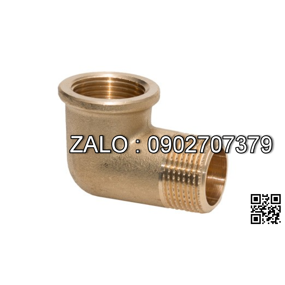 co góc 90 đồng ren ngoài , ren trong 6