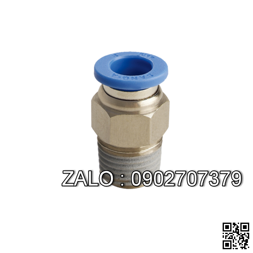 Đầu nối thẳng Sang-A GPC0804 phi 8mm có ren 21