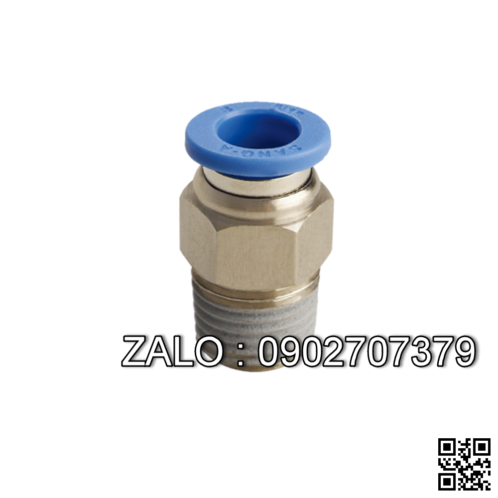 Đầu nối thẳng Sang-A GPC0801 phi 8mm có ren 9.6