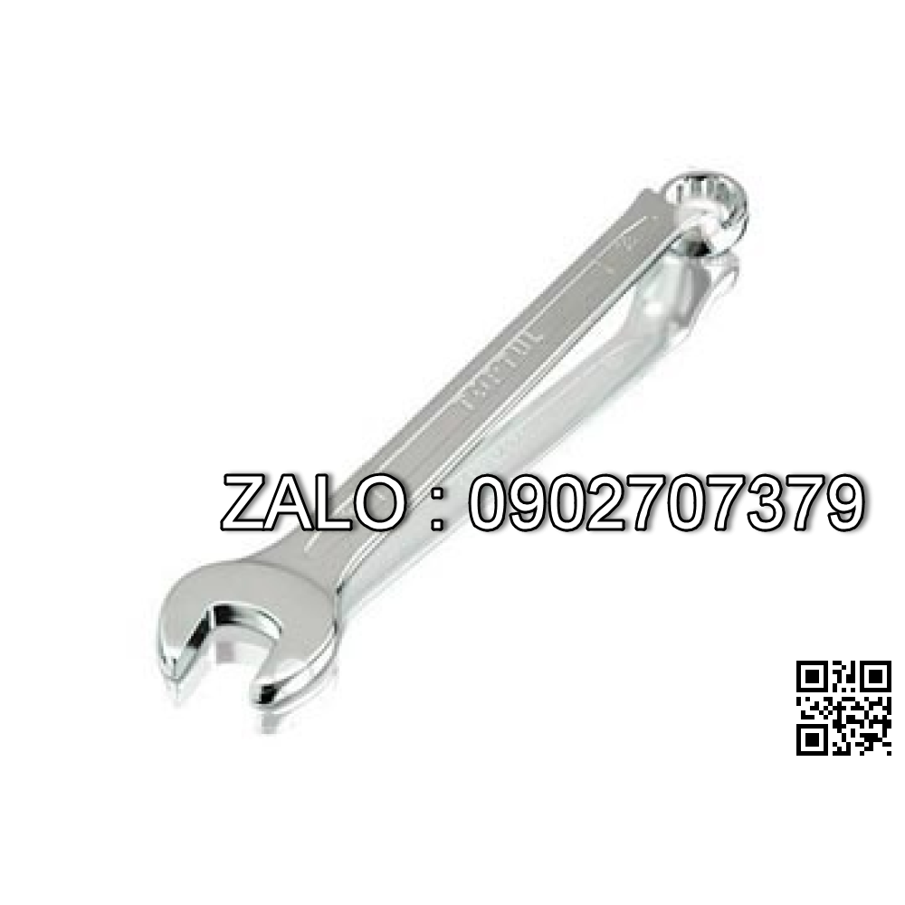 Cờ lê vòng miệng nghiêng 75 độ TOPTUL 17mm Mạ crôm AAEN1717