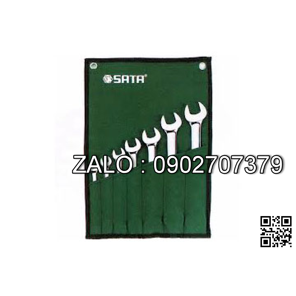 Bộ cờ lê 2 đầu miệng Sata 7 chi tiết 8-24mm
 09071