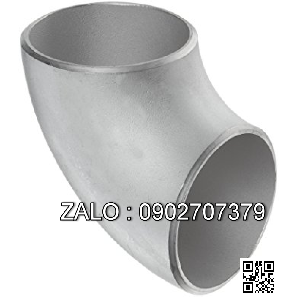 Co hàn 90° SCH10 Inox 304 DN125