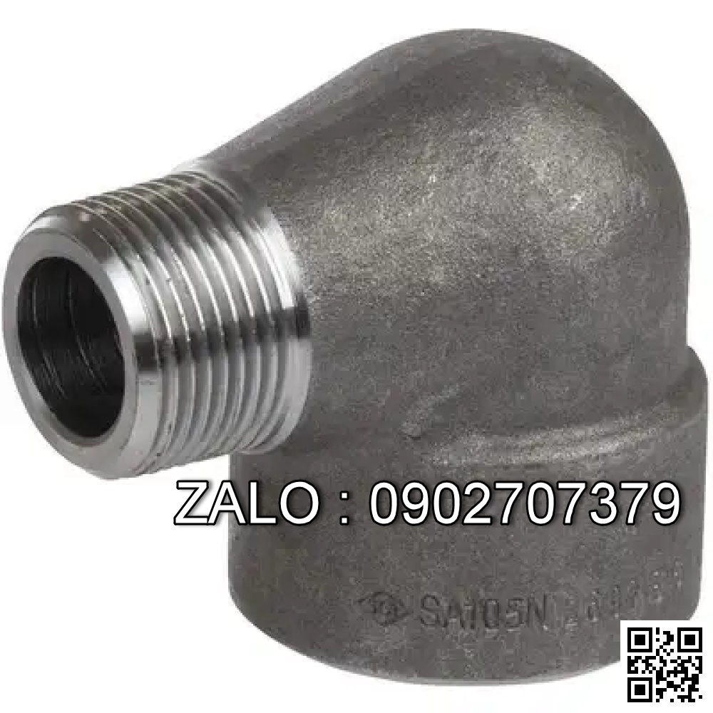 Co ren 90° BSPT - INOX 304 DN50