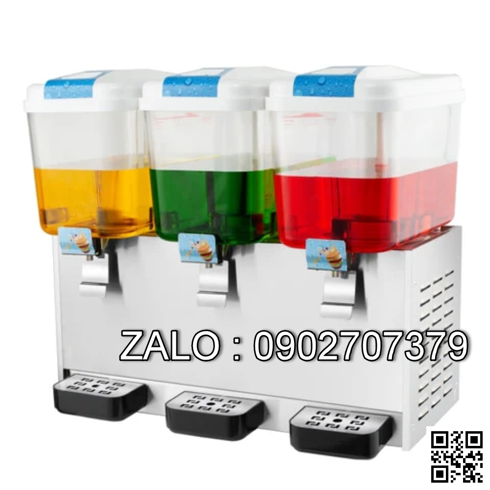 Máy làm nước trái cây nóng lạnh 3 bình Wailaan WLR-3T