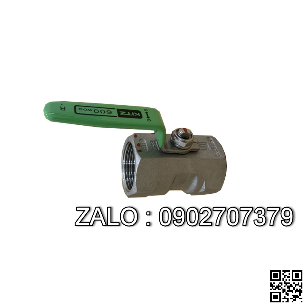 Van khóa Inox tay gạt Inox màu xanh 49