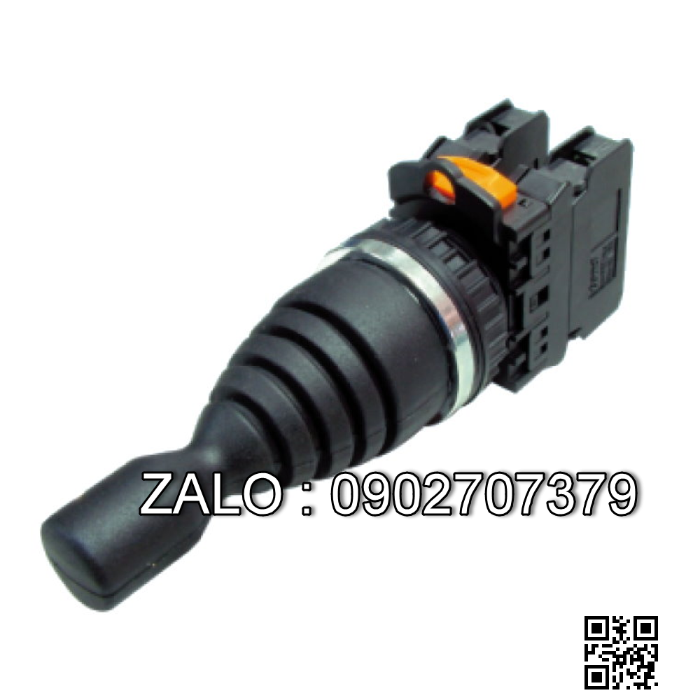 Công tắc 2 vị trí tự hồi TN3MR2R-2, phi 30 - 2A - 220VAC, 4NO