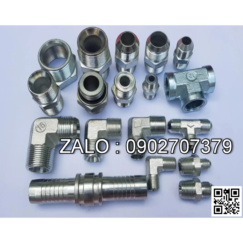 Đầu nối ống ruột gà lõi thép bọc nhựa 3/4 inch