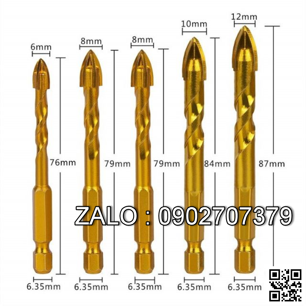 Mũi khoan Gạch men M 110.0mm