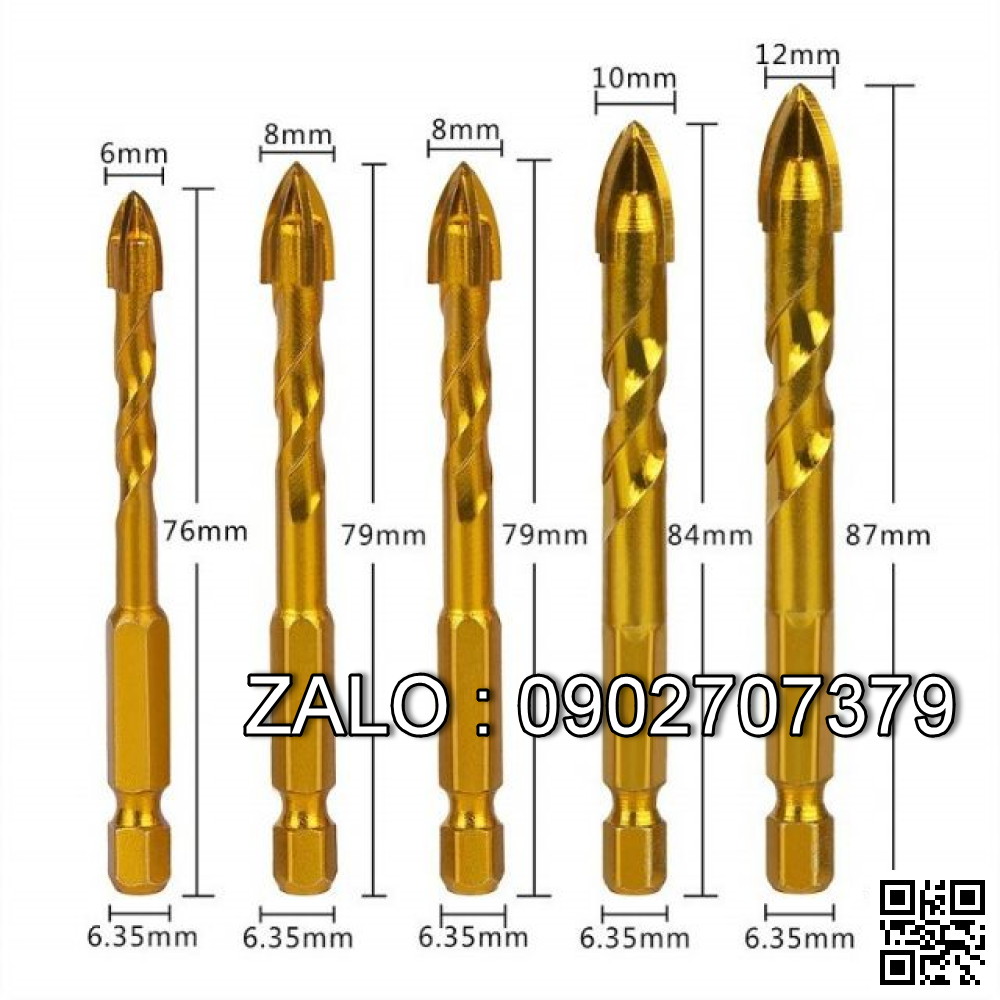 Mũi khoan Gạch men M 13.0mm