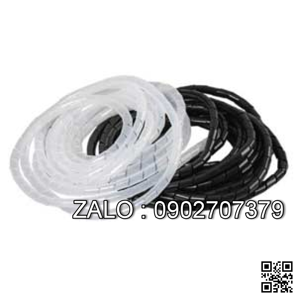 Dây xoắn màu trắng SWB12, phi 12, 10m/bịch