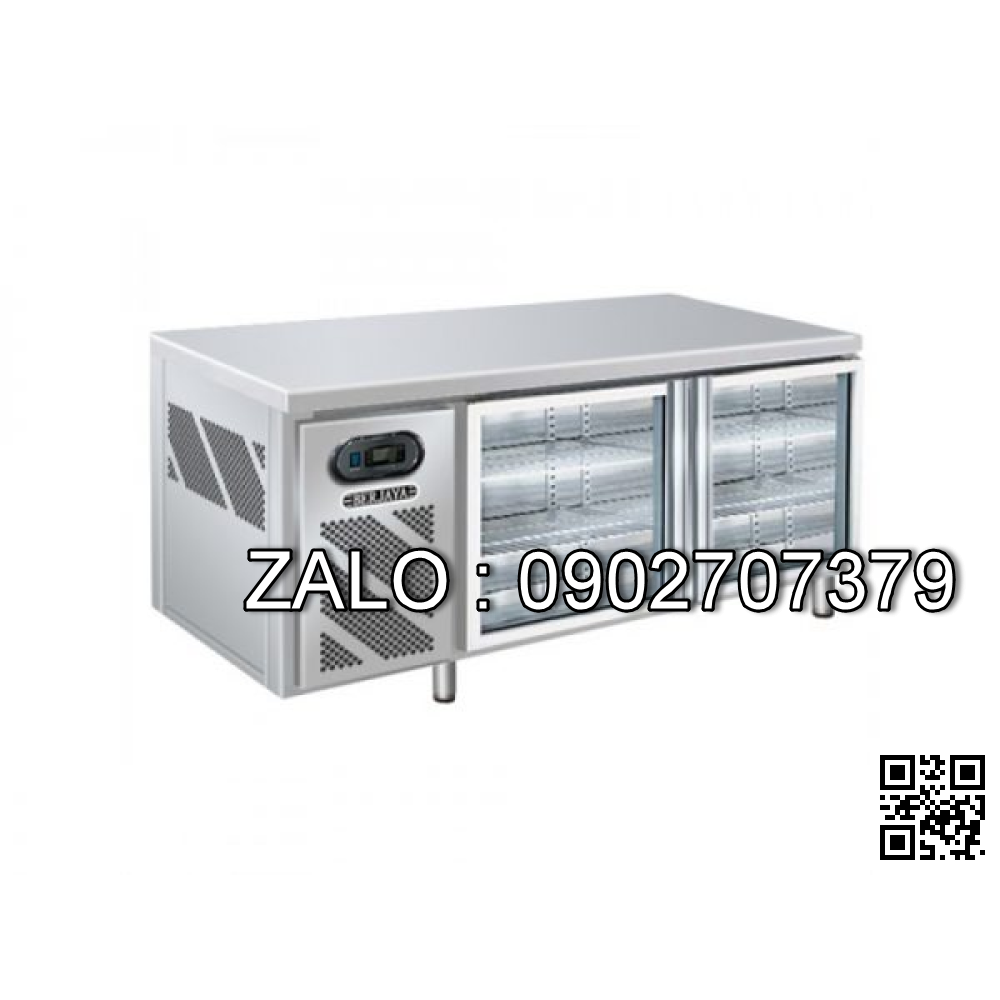 Bàn mát Pizza inox Okasu BS3D/PCF8/Z