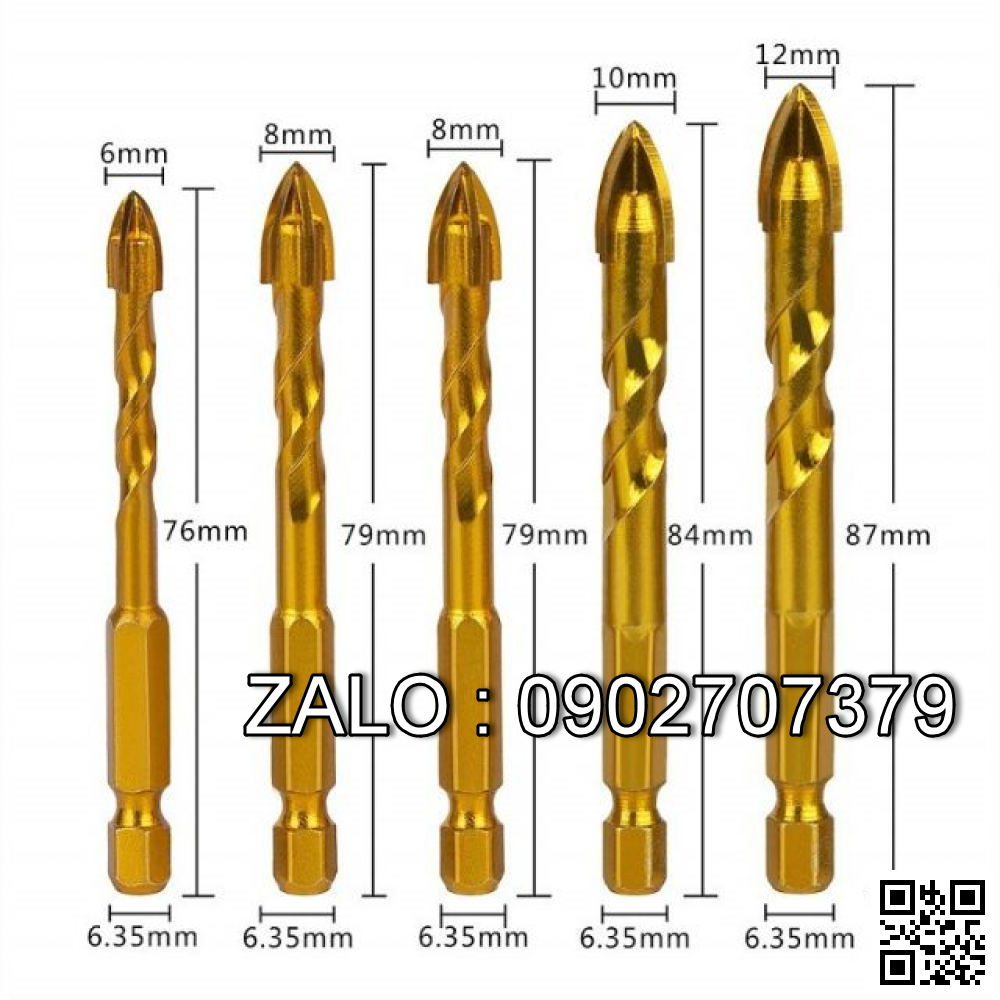 Mũi khoan Gạch men M 9.5mm