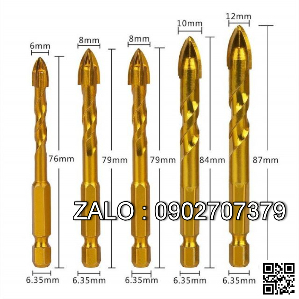 Mũi khoan Gạch men M 90.0mm