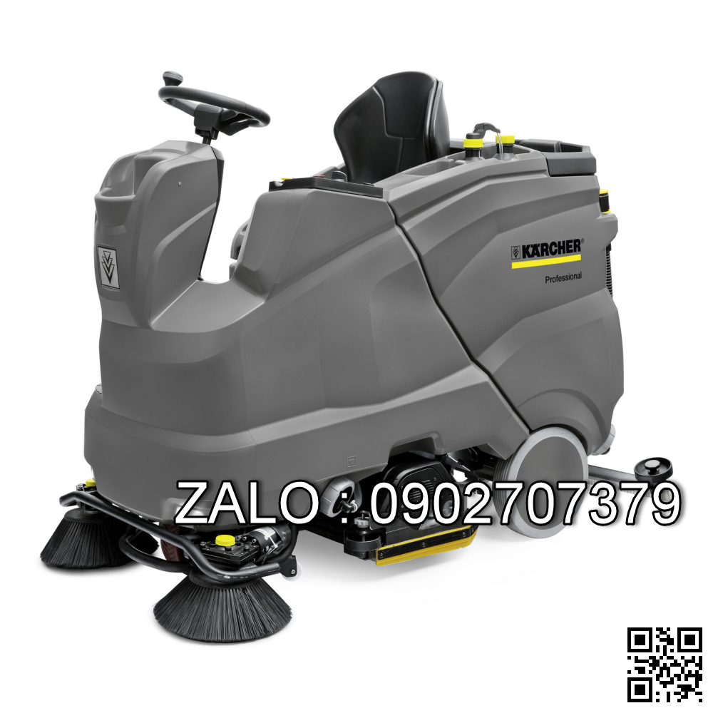 Máy chà sấy khô điều khiển ngồi Karcher B 150 R