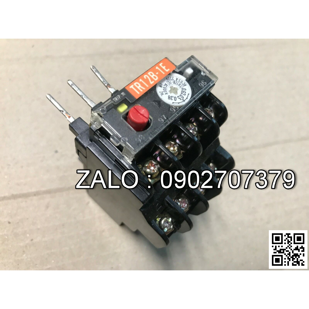 Rơ le nhiệt TR12B-1E RC 9A 220V 2.2kW dải 7-11A