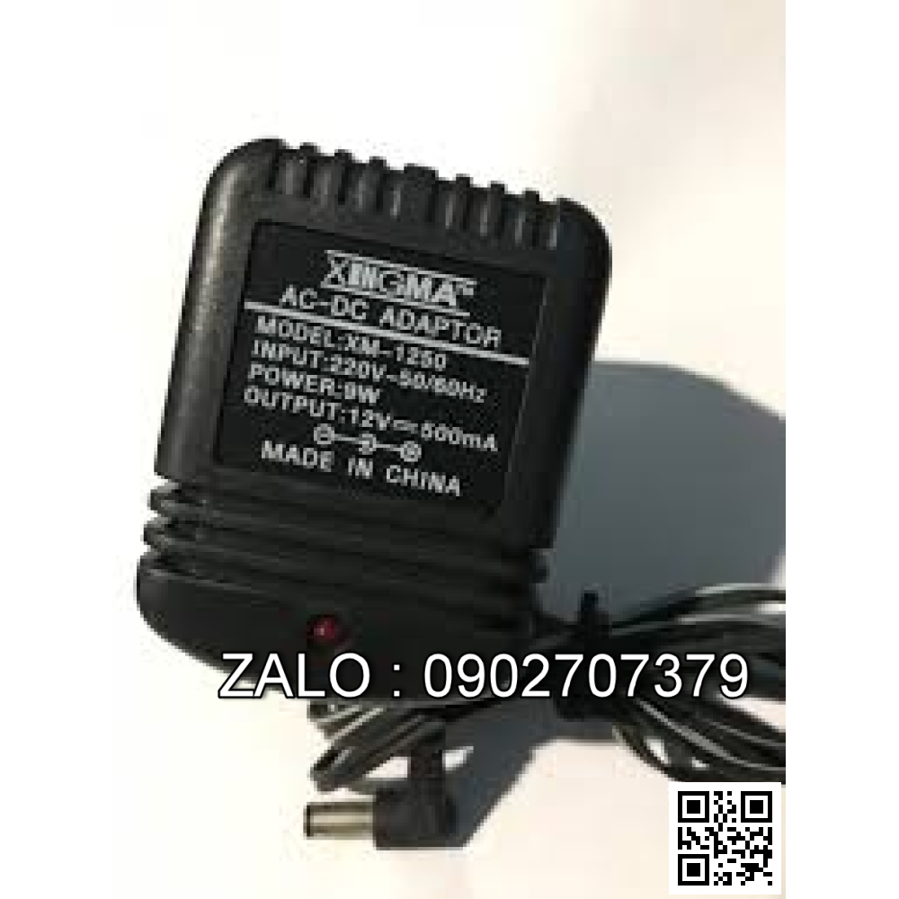 Cục sạc 12V-500MA