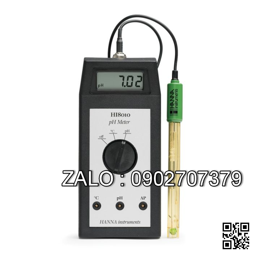 Máy đo pH cầm tay HANNA HI8010