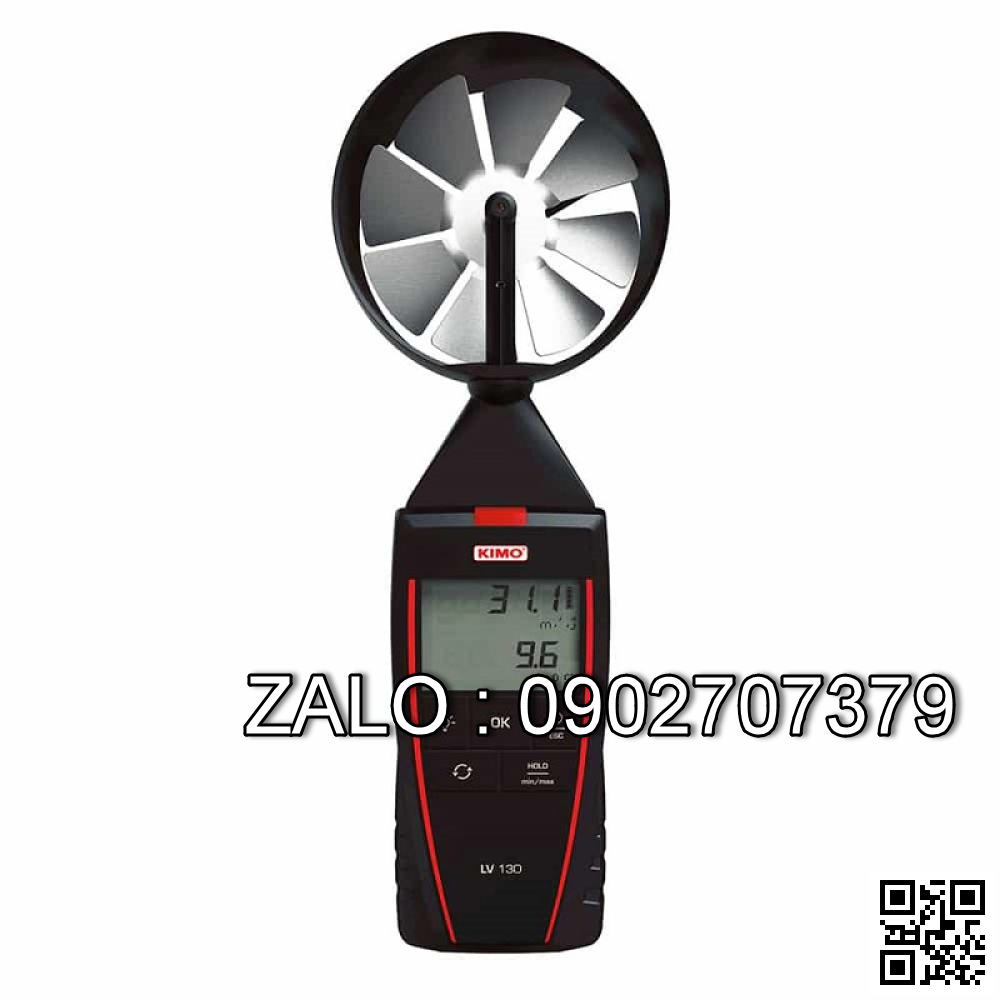 Máy đo tốc độ gió, nhiệt độ Kimo LV 110E