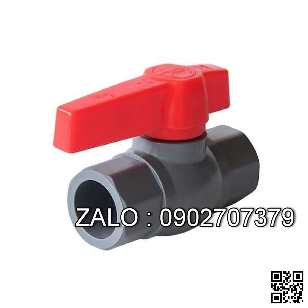 Van khóa nước nhựa tay vặn nước nhựa màu trắng 49 Đệ Nhất