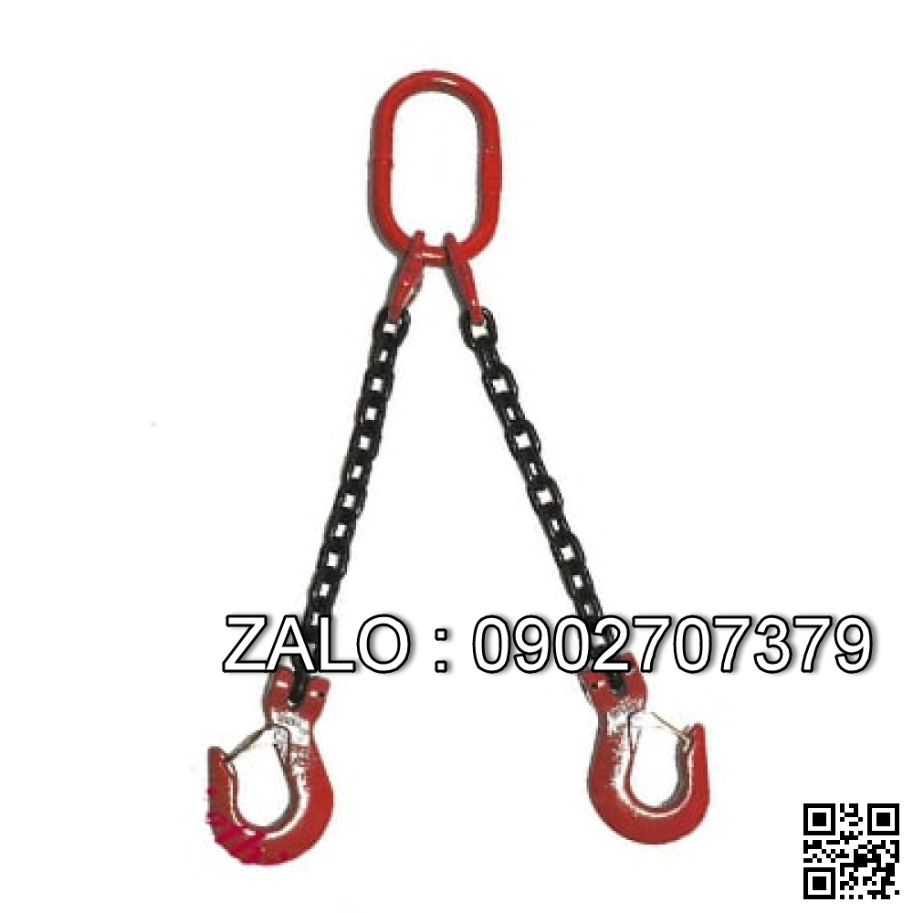 Sling xích cẩu hàng 2 chân, 5 tấn
