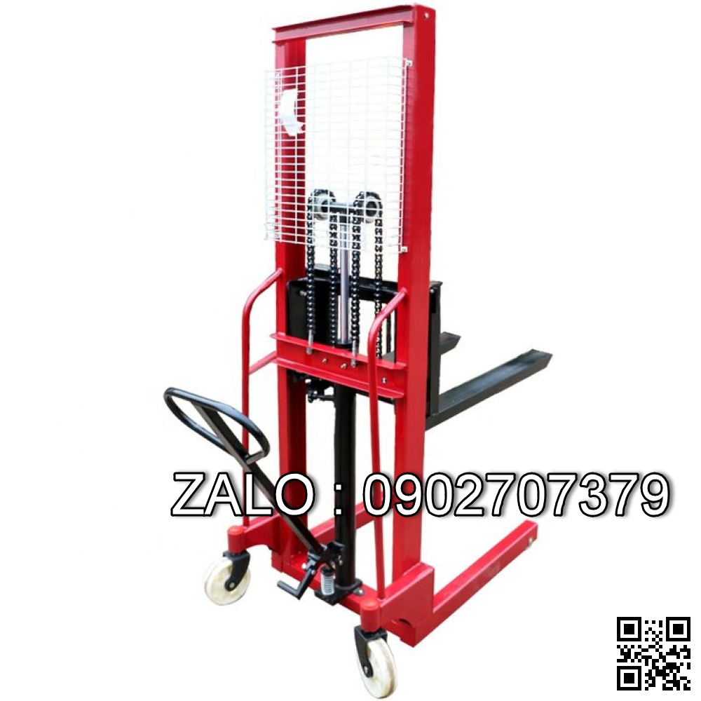 Xe nâng tay cao điện 1000kg - Nâng cao 1600mm