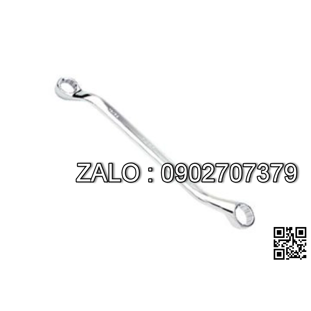 Cờ lê vòng nghiêng 45 độ TOPTUL 27mm mạ
crôm đen AAAV2727